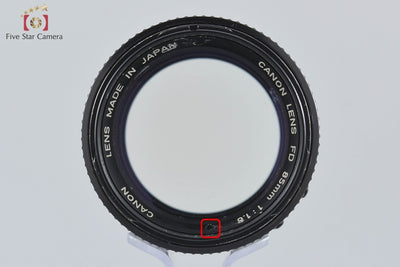 [Used] Canon New FD 85mm f/1.8