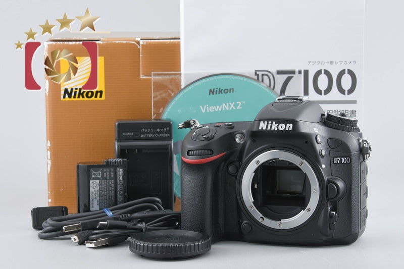 [Used] Nikon D7100 Digital SLR Camera with Original Box