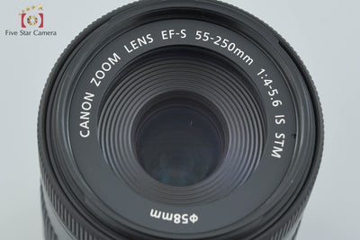 Used Canon EF-S 55-250mm f/4-5.6 IS STM
