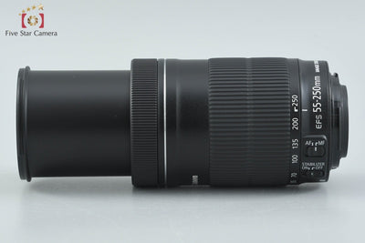 Used Canon EF-S 55-250mm f/4-5.6 IS STM