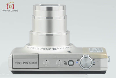 【中古】Nikon ニコン COOLPIX S8000 シャンパンシルバー コンパクトデジタルカメラ