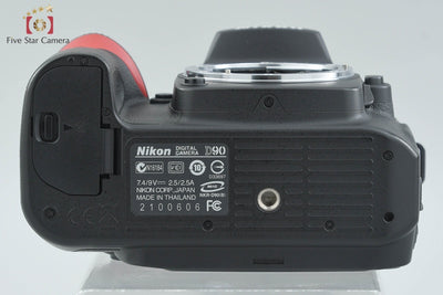 【中古】Nikon ニコン D90 デジタル一眼レフカメラ