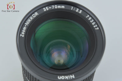 [Used] Nikon Ai Zoom NIKKOR 35-70mm f/3.5
