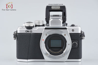 【中古】OLYMPUS オリンパス OM-D E-M10 Mark II 14-42mm EZ レンズキット シルバー シャッター回数僅少