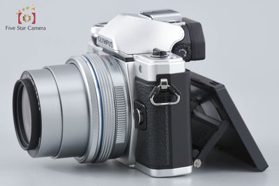 【中古】OLYMPUS オリンパス OM-D E-M10 Mark II 14-42mm EZ レンズキット シルバー シャッター回数僅少
