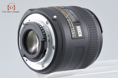 [Used] Nikon AF-S DX Micro NIKKOR 40mm f/2.8 G