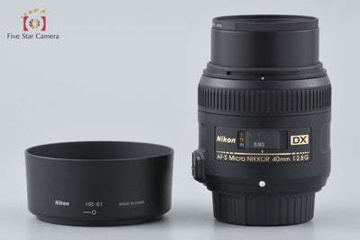 [Used] Nikon AF-S DX Micro NIKKOR 40mm f/2.8 G