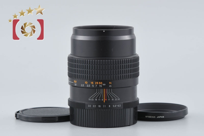 【中古】BRONICA ブロニカ ZENZANON-RF 100mm f/4.5 RF645用