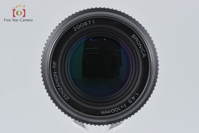 【中古】BRONICA ブロニカ ZENZANON-RF 100mm f/4.5 RF645用