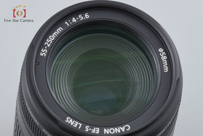 Used Canon EF-S 55-250mm f/4-5.6 IS
