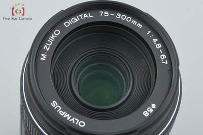 Used: OLYMPUS M.ZUIKO DIGITAL ED 75-300mm f/4.8-6.7