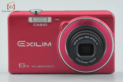 [Used] Casio EXILIM EX-Z770 Red Compact Digital Camera