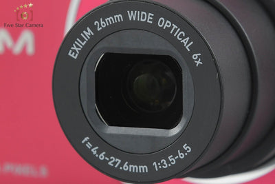 [Used] Casio EXILIM EX-Z770 Red Compact Digital Camera