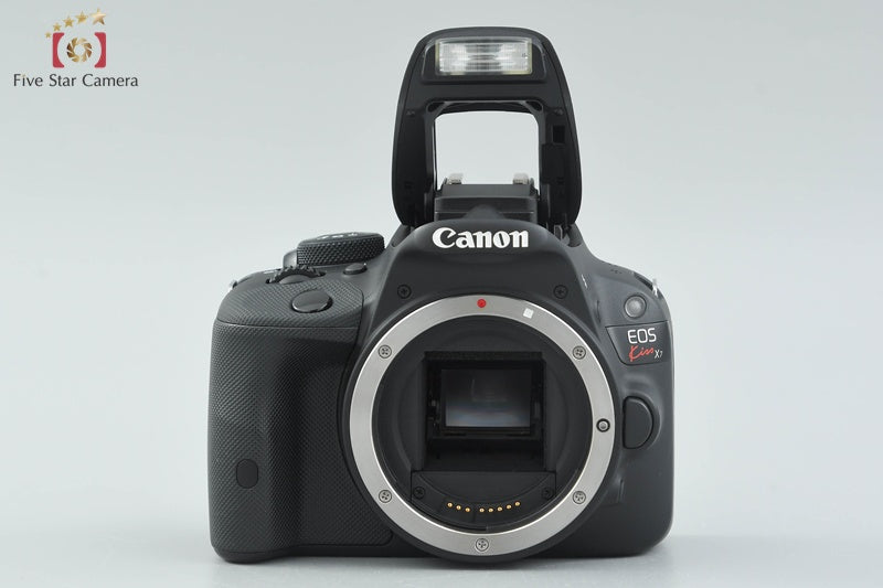 中古】Canon キヤノン EOS Kiss X7 ダブルズームキット ブラック