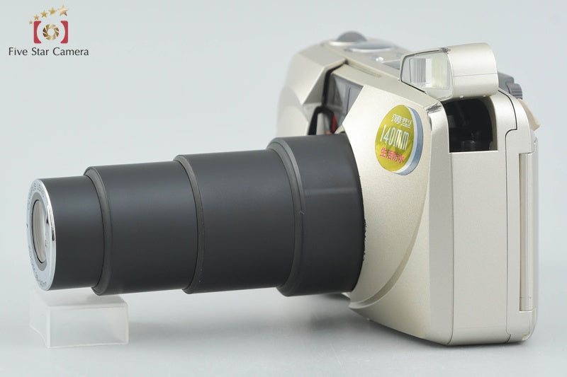 中古】OLYMPUS オリンパス μ[mju:] ZOOM 140 コンパクトフィルムカメラ