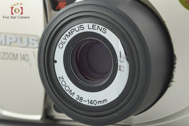 中古】OLYMPUS オリンパス μ[mju:] ZOOM 140 コンパクトフィルムカメラ