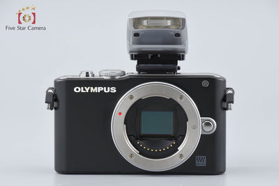 [Used] OLYMPUS Olympus PEN Lite E-PL3 Lens Kit Black Shutter Count Very Low