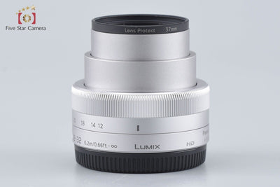 [Used] Panasonic LUMIX G VARIO 12-32mm f/3.5-5.6 ASPH. MEGA O.I.S. H-FS12032 Silver