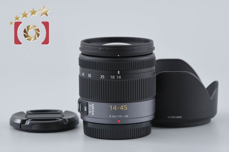 【Used】Panasonic LUMIX G VARIO 14-45mm f/3.5-5.6 ASPH. MEGA O.I.S. H-FS014045