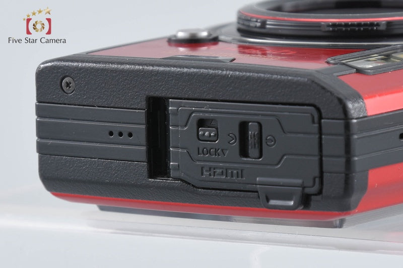 中古】OLYMPUS オリンパス TOUGH TG-6 レッド コンパクトデジタル