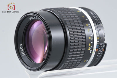 [Used] Nikon Ai-S NIKKOR 105mm f/2.5 (no meter coupling prong)