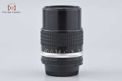 [Used] Nikon Ai-S NIKKOR 105mm f/2.5 (no meter coupling prong)