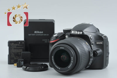 [Used] Nikon D3200 18-55 VR Lens Kit Black