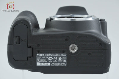 [Used] Nikon D3200 18-55 VR Lens Kit Black