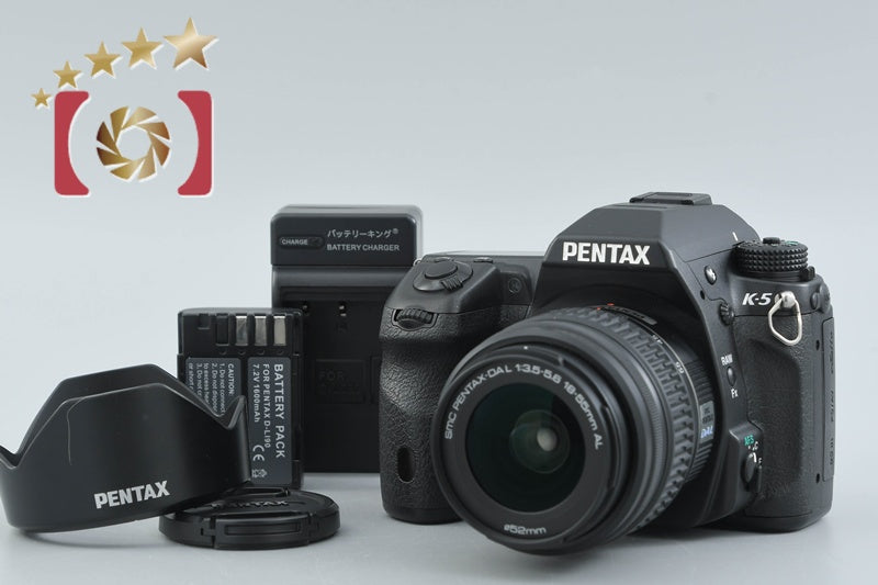 [Used] PENTAX K-5 + SMC DA L 18-55mm f/3.5-5.6 AL