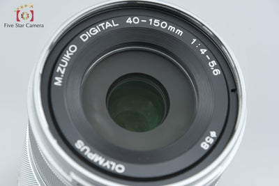 [Used] OLYMPUS M.ZUIKO DIGITAL ED 40-150mm f/4-5.6 R Silver
