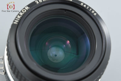 [Used] Nikon Ai NIKKOR 28mm f/2.8