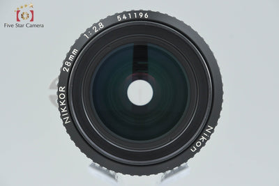 [Used] Nikon Ai NIKKOR 28mm f/2.8
