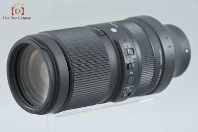 【中古】SIGMA シグマ 100-400mm f/5-6.3 DG DN OS HSM Contemporary ソニーEマウント用