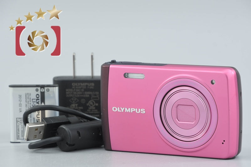 [Used] OLYMPUS Olympus STYLUS VH-410 Pink Compact Digital Camera