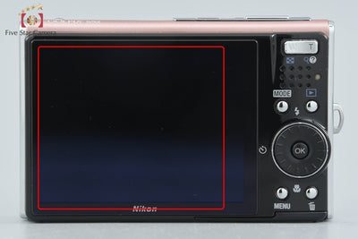 [Used] Nikon COOLPIX S52 Coral Pink Compact Digital Camera with Original Box