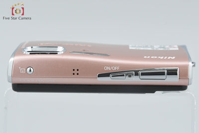 [Used] Nikon COOLPIX S52 Coral Pink Compact Digital Camera with Original Box