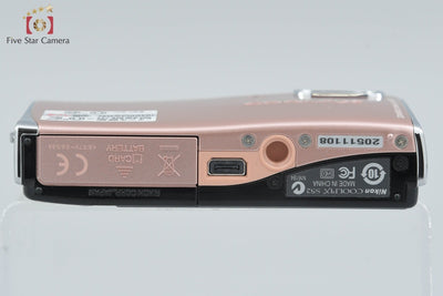 [Used] Nikon COOLPIX S52 Coral Pink Compact Digital Camera with Original Box