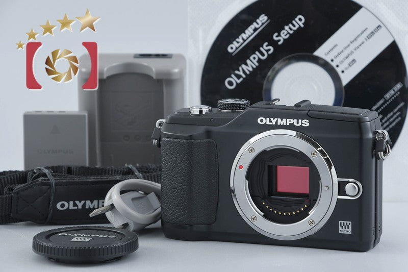 [Used] OLYMPUS Olympus PEN Lite E-PL2 Black Mirrorless Interchangeable Lens Camera, Low Shutter Count