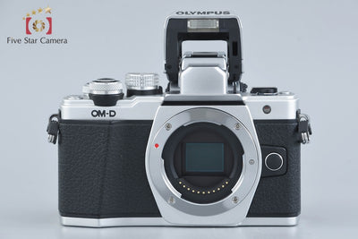 [Used] OLYMPUS OM-D E-M10 Mark II EZ Double Zoom Kit Silver, Low Shutter Count, With Original Box