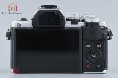 [Used] OLYMPUS OM-D E-M10 Mark II EZ Double Zoom Kit Silver, Low Shutter Count, With Original Box