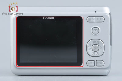 [Used] Canon PowerShot A480 Silver Compact Digital Camera with Original Box