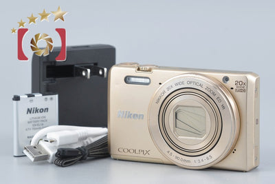 Used: Nikon COOLPIX S7000 Gold Compact Digital Camera