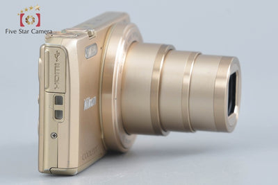 Used: Nikon COOLPIX S7000 Gold Compact Digital Camera