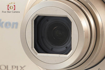 Used: Nikon COOLPIX S7000 Gold Compact Digital Camera