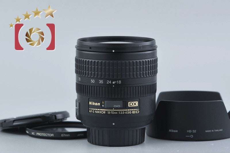 [Used] Nikon AF-S DX NIKKOR 18-70mm f/3.5-4.5 G ED