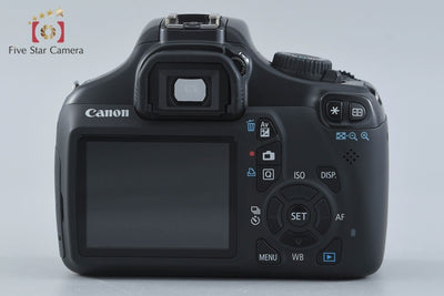 [Used] Canon EOS Kiss X50 Black + EF-S 18-55mm f/3.5-5.6 IS Black, Low Shutter Count