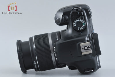 [Used] Canon EOS Kiss X50 Black + EF-S 18-55mm f/3.5-5.6 IS Black, Low Shutter Count