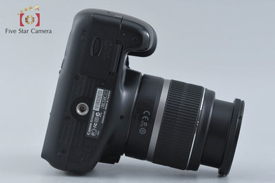 [Used] Canon EOS Kiss X50 Black + EF-S 18-55mm f/3.5-5.6 IS Black, Low Shutter Count