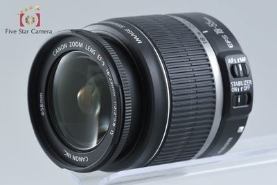 [Used] Canon EOS Kiss X50 Black + EF-S 18-55mm f/3.5-5.6 IS Black, Low Shutter Count