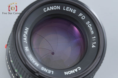 [Used] Canon New FD 50mm f/1.4